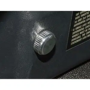 Aluminium draaiknoppen zekeringskast zwart/zilver (set)